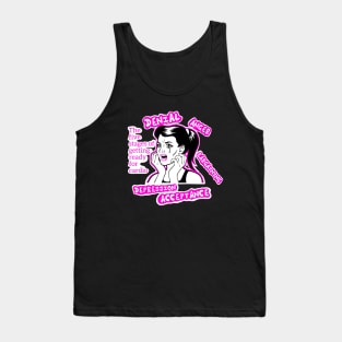 fitness girl, gym girl, fitness, weightlifting women Tank Top